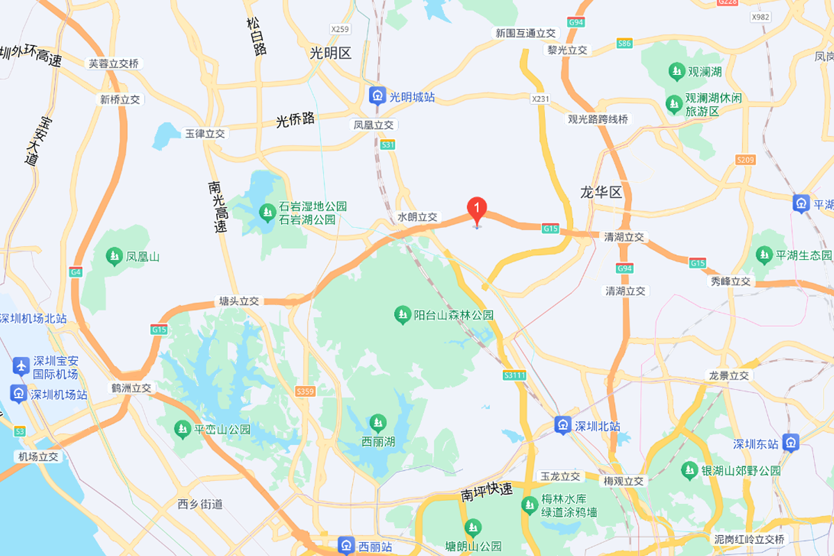 公司地理位置地图