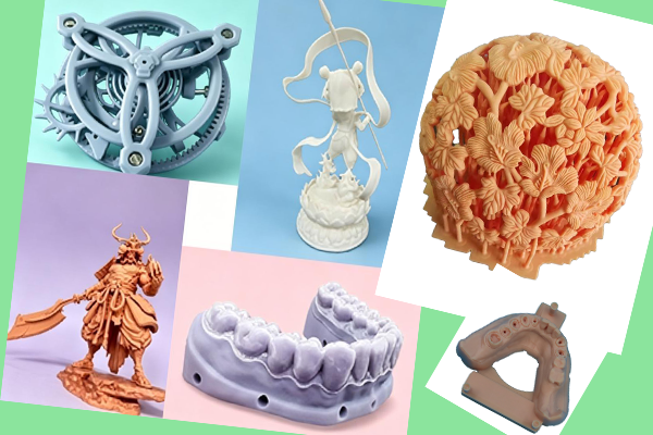 通用刚性3D打印树脂 高硬度低收缩易清洗