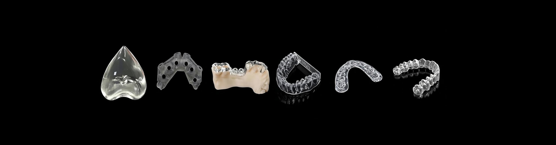高透明3D打印树脂 低黄变高透光成品