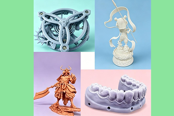 水洗3D打印光固化树脂 低气味高细节低收缩